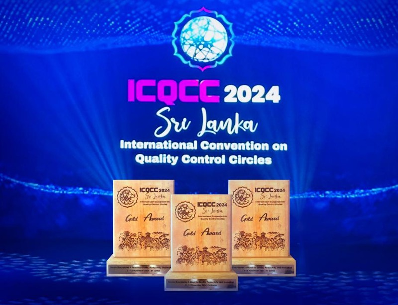 3項ICQCC國際QC金獎（2024）